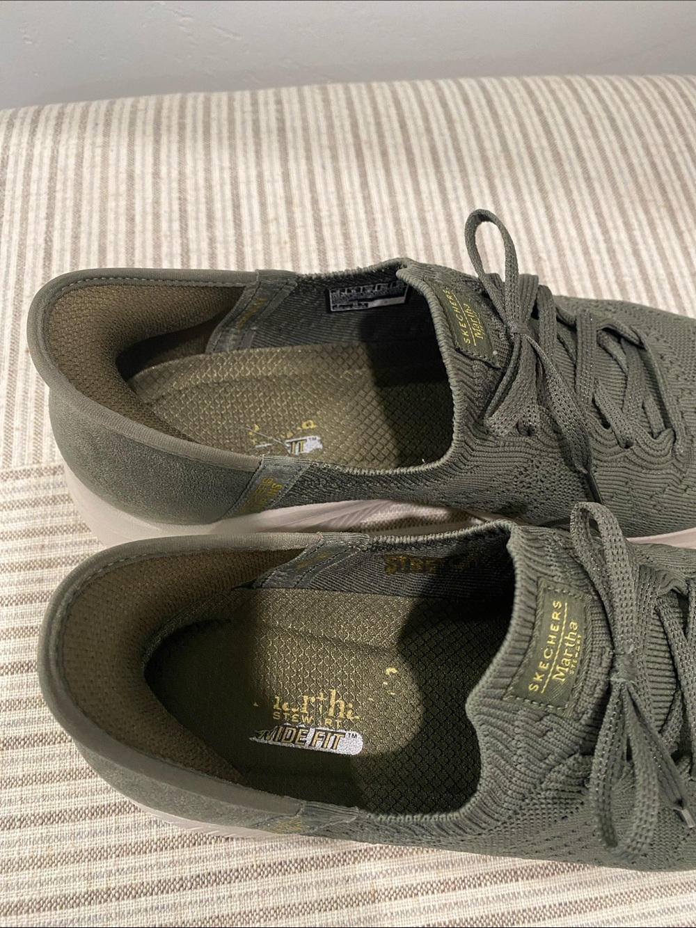 Martha Stewart Sketchers Slip-ins green - Picture 4 of 6